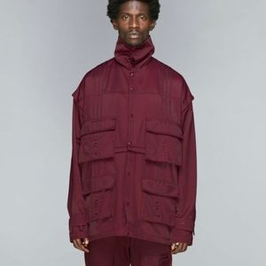 ivy park convertible track jacket